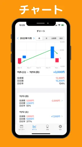 Game screenshot パチ収支｜パチンコ収支・パチスロ収支のスロット収支管理アプリ apk