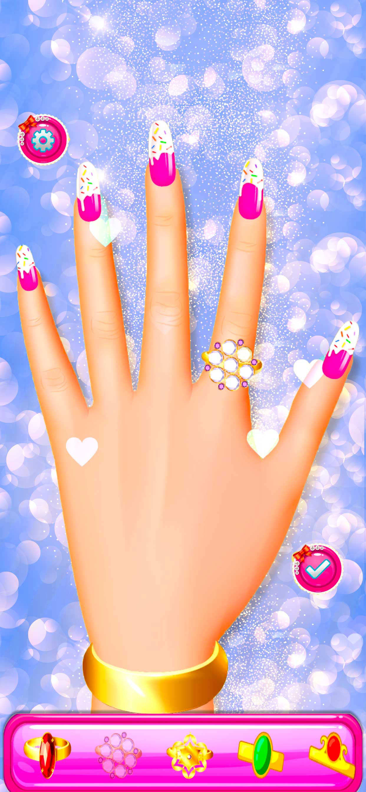 DIY Nail Art Makeup Games