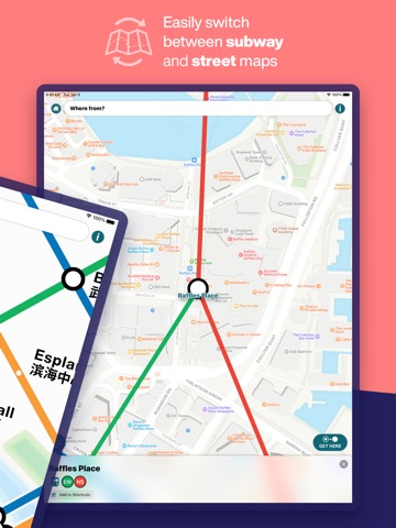 Singapore Metro Map & Plannerのおすすめ画像2