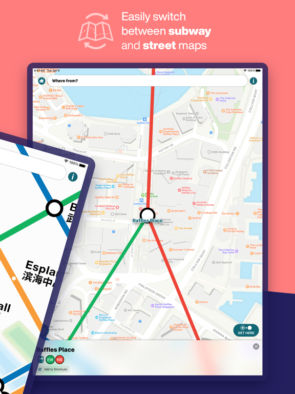 Screenshot #5 pour Singapore Metro Map & Planner