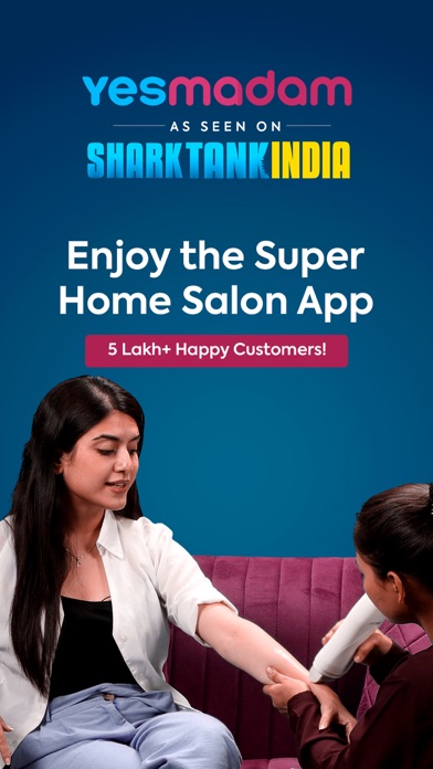 Yes Madam - Salon at Home App Screenshot