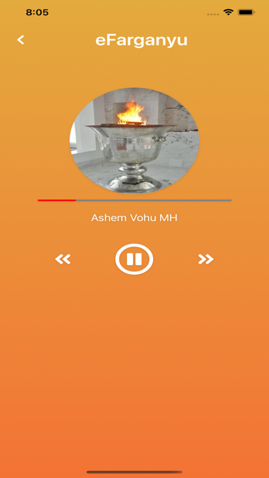 eFarganyu iPhone screenshot 4 - Music app