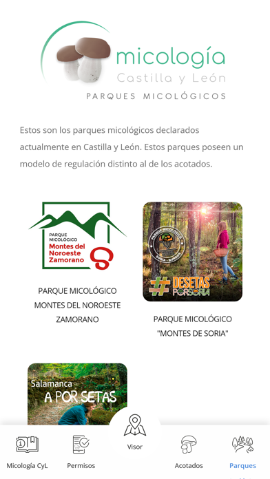 Micología CyL Screenshot