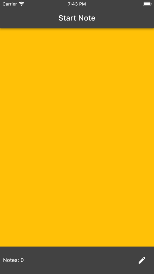 #1. Start Note (iOS) 由: Brett Owers