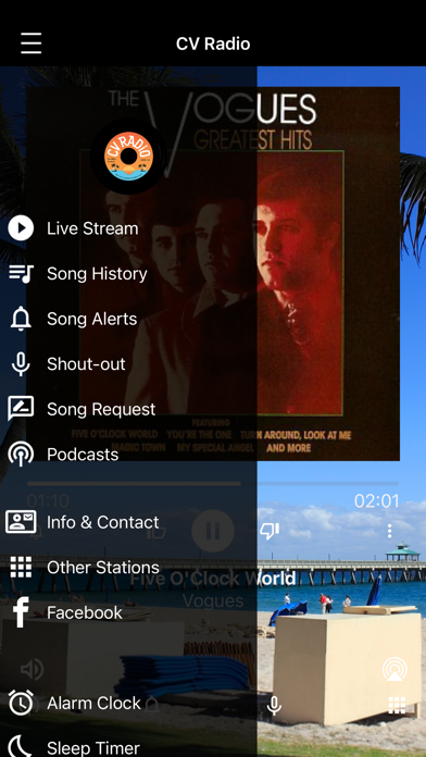 CV Radio Screenshot