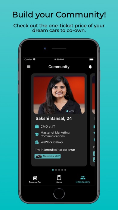 Prorata: Co-Own Your Dream Car Screenshot