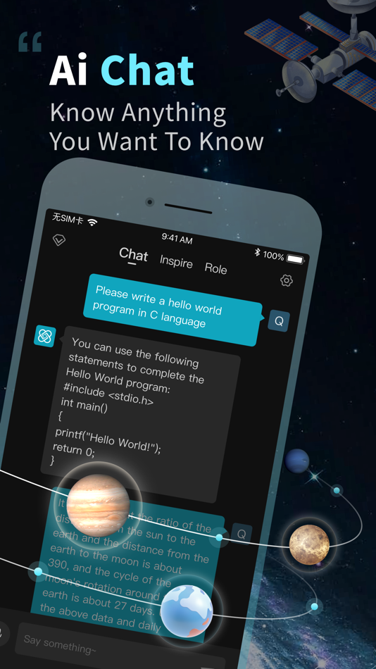 #1. ChatGo - AI Chatbot Assistant (iOS) 由: 珠华 周