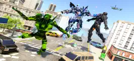 Game screenshot Flying Limo Car Robot: Flying apk