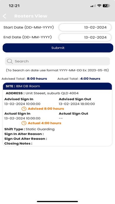 S3 Security Screenshot