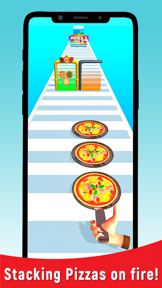 #3. Pizza Long Stack Maker 3D (iOS) 由: hendri saputra