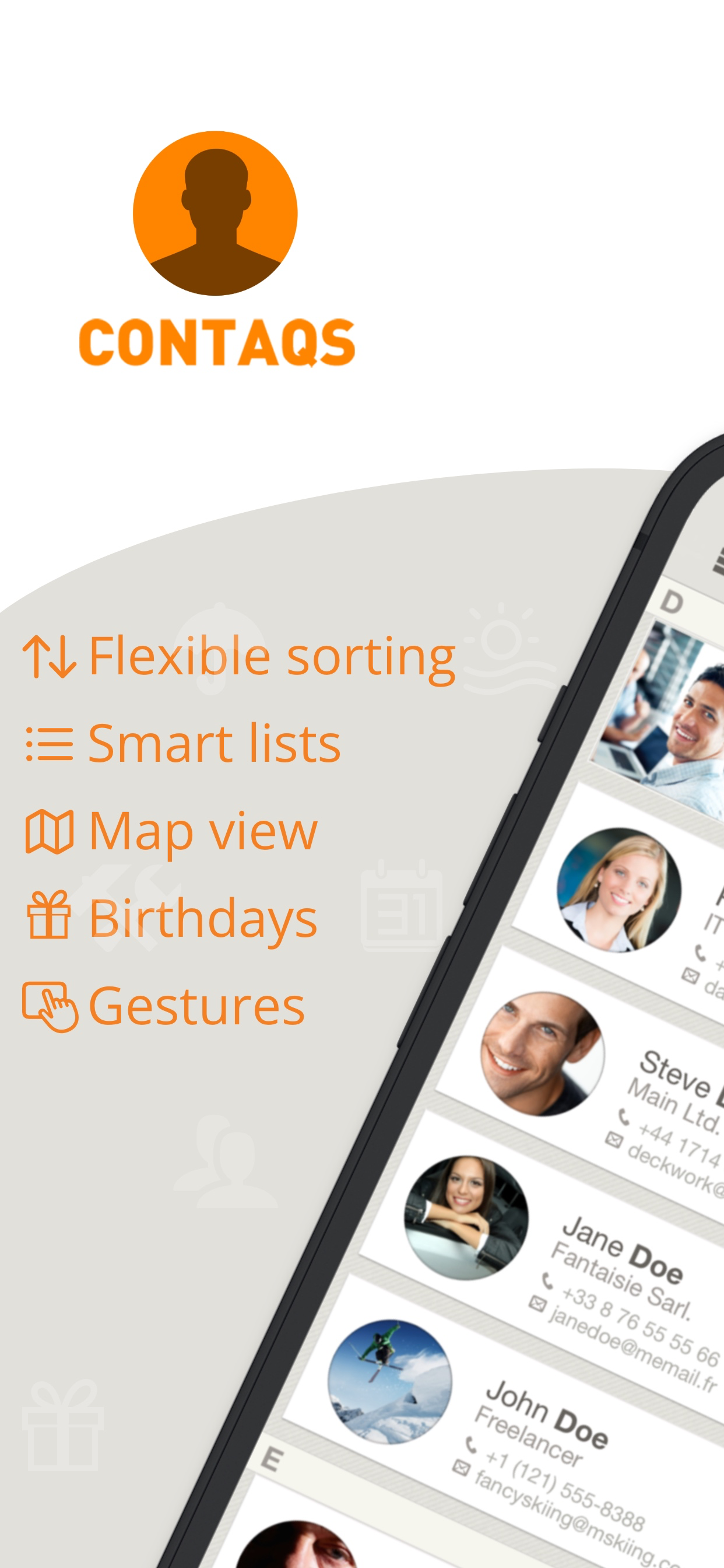 Contaqs - The Contact Manager