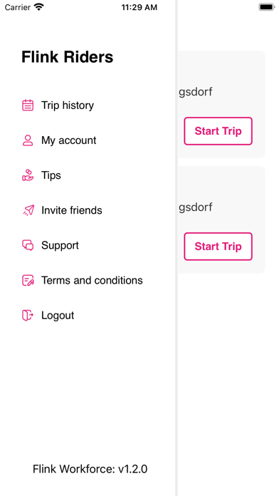 Flink Workforce Screenshot