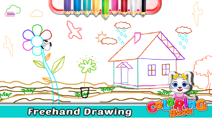 Easy Colouring Book For Baby