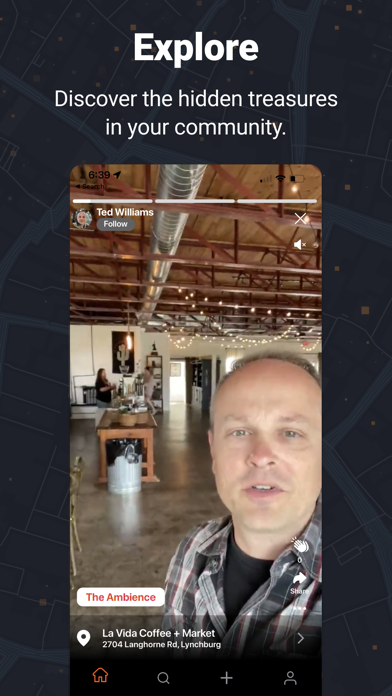 Vouch - The best spots nearby Screenshot