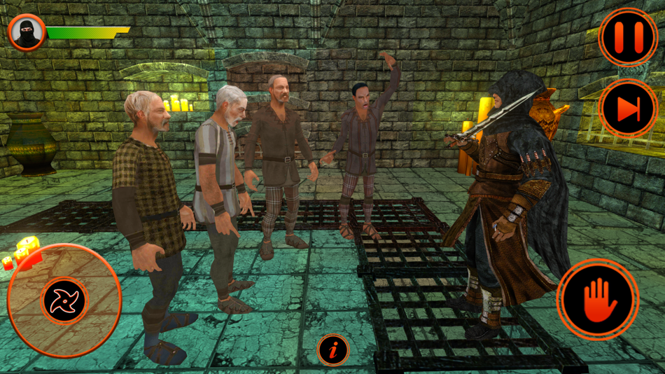 #4. Ninja Assassin Stealth Warrior (iOS) 由: Usama Ahmad Butt