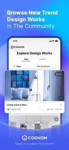 Coohom App-3D Interior Design screenshot #1 for iPhone
