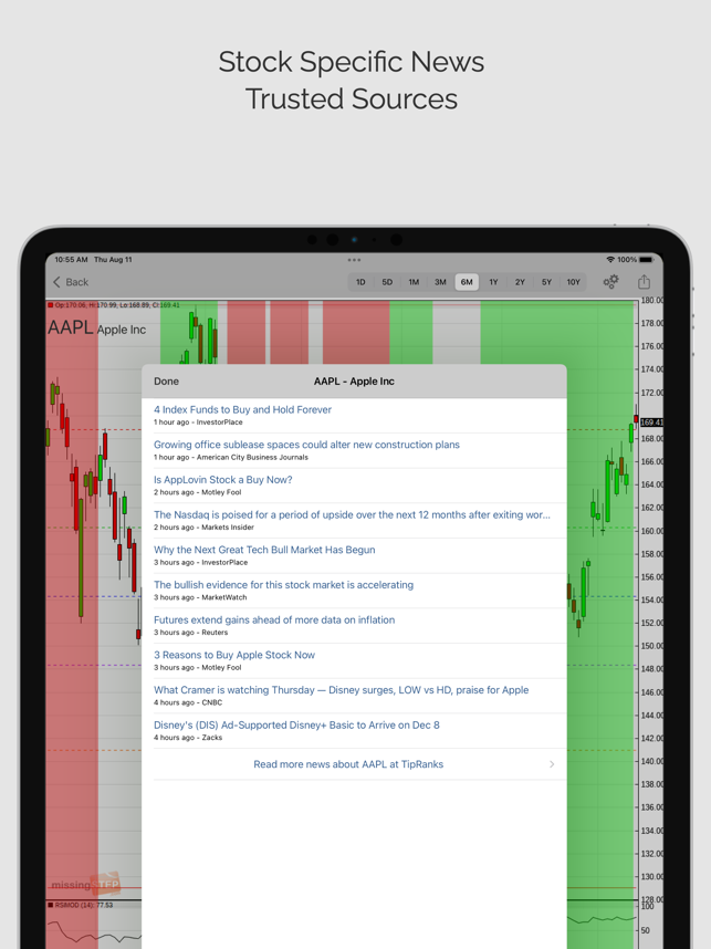 ‎Екранна снимка на Stock Signals Pro (ms).