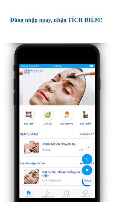 Dr Duyen Spa Screenshot