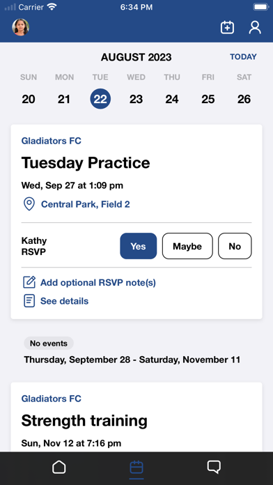 Chicago KICS Football Club Screenshot