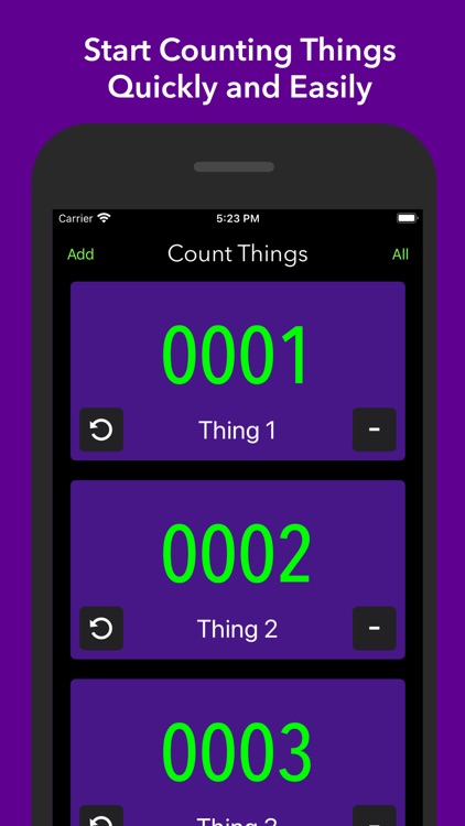 Count Things App