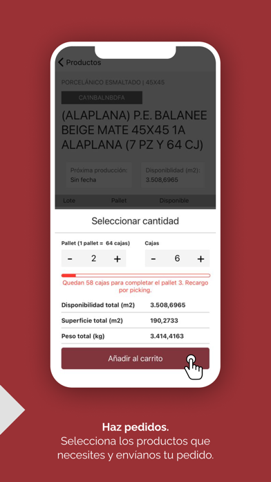 Pedidos NuevaAlaplana Screenshot