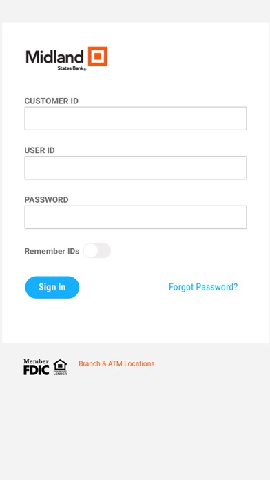 Midland Business Mobile Screenshot