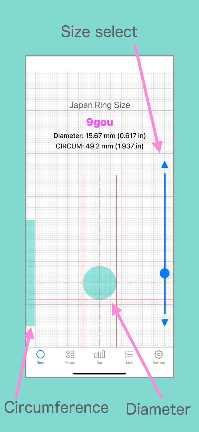 Ring Sizer for Japan