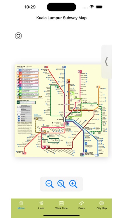 Kuala Lumpur Subway Map