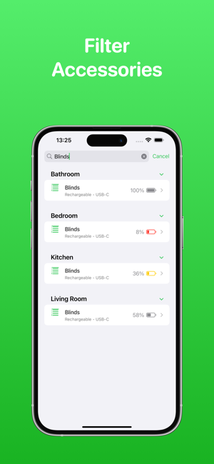 ‎HomeBatteries for HomeKit Screenshot