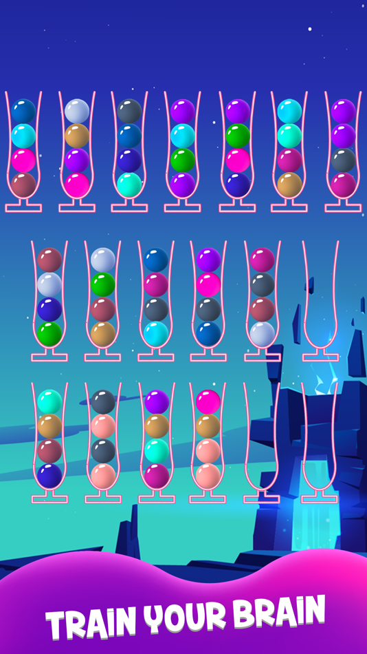 #5. Sort Em All: Ball Sortpuz (iOS) 由: Paresh Gundaniya