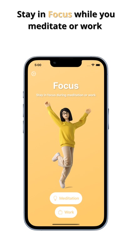 Focus: Meditation & Work