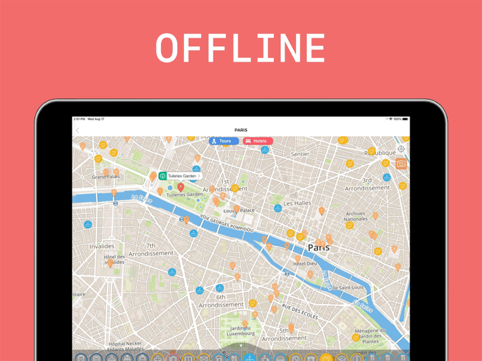 Paris Travel Guide Offline