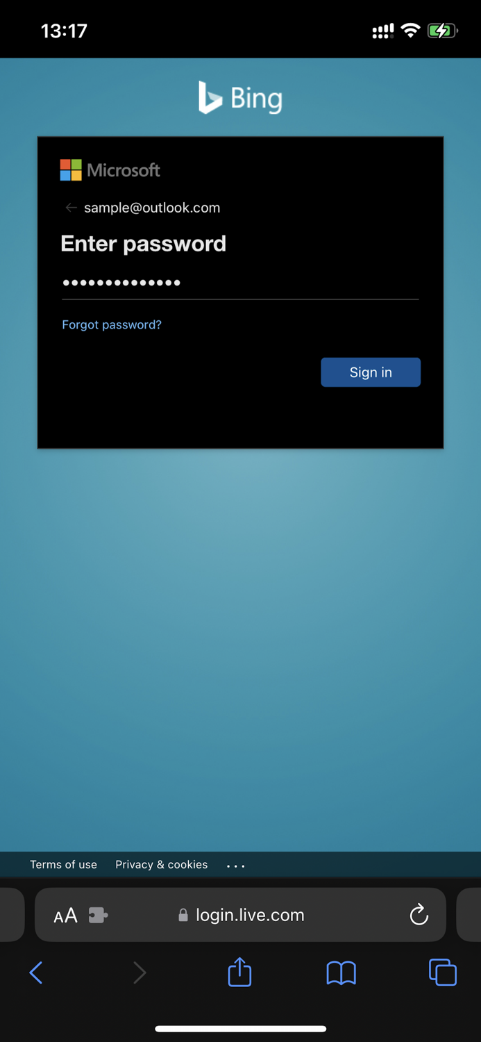xPassword for Safari
