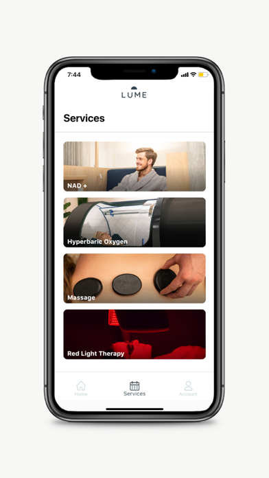 Lume Wellness Screenshot