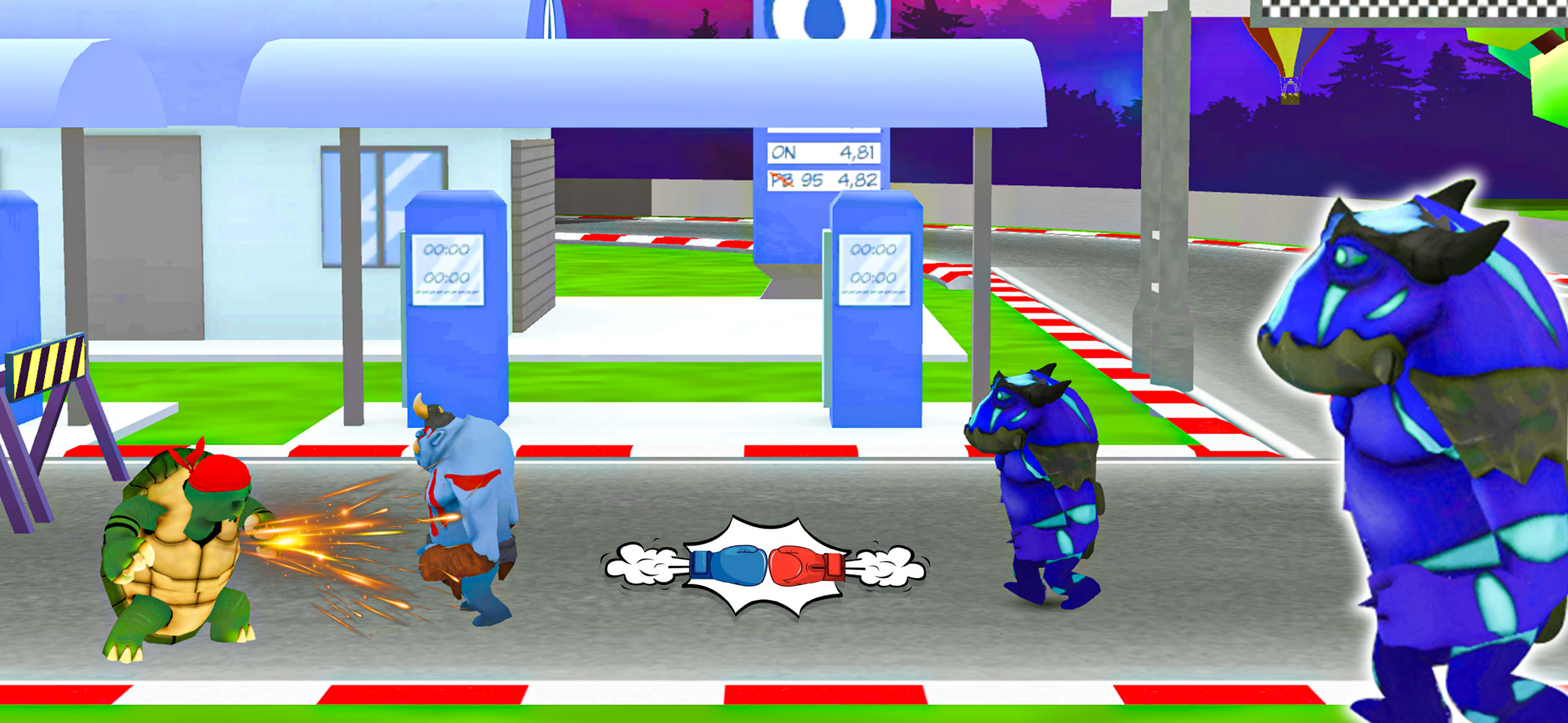 Turtle Street Fighting Ninja screenshot 3