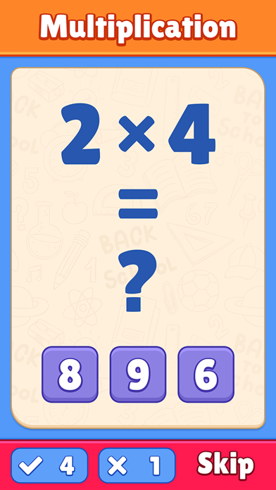 Screenshot #3 pour Math Games - Brain Trainer