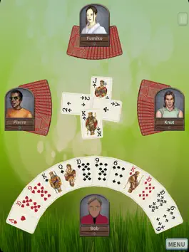 Game screenshot GrassGames Hearts for iPad apk