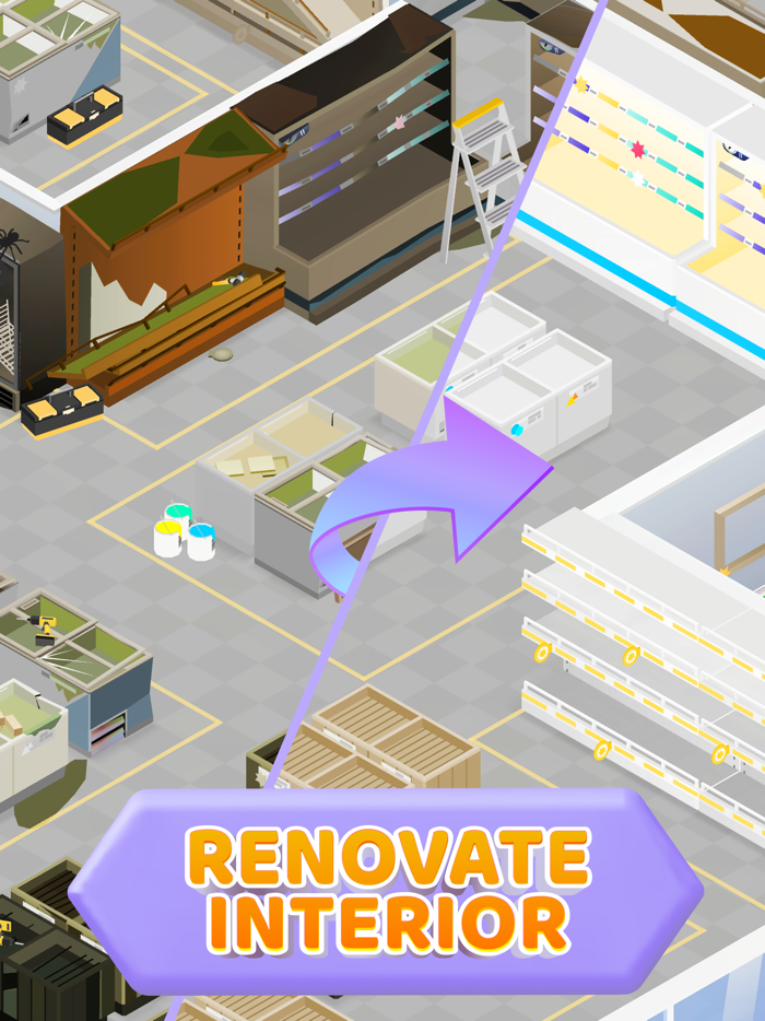 Merge Supermarket Match Game