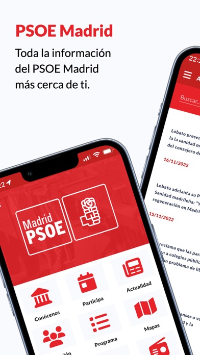 PSOE Madrid Screenshot