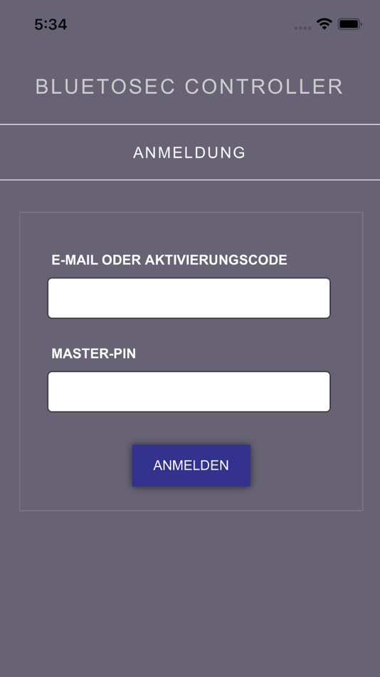 #1. Bluetosec Controller New (iOS) Podle: AMG Sicherheitstechnik