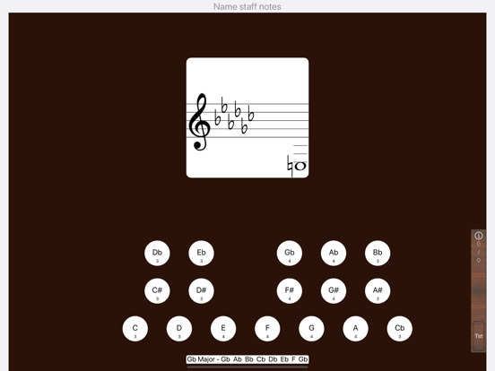 Guitar Sight Reading Trainer iPad app afbeelding 3