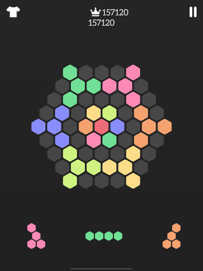 Hex Crush-Hexagon Puzzle Game