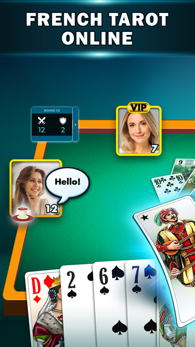 VIP Tarot Online Card Game Screenshot