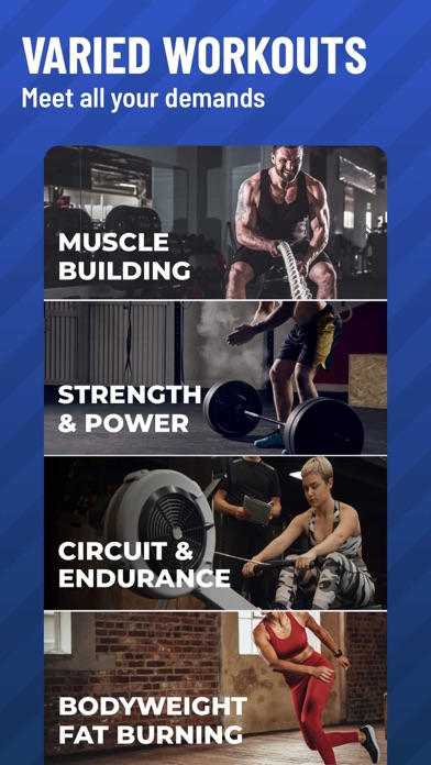 Gym Workout Planner & Gym Log Screenshot