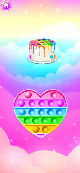 Game screenshot Pop It Rainbow Cake hack