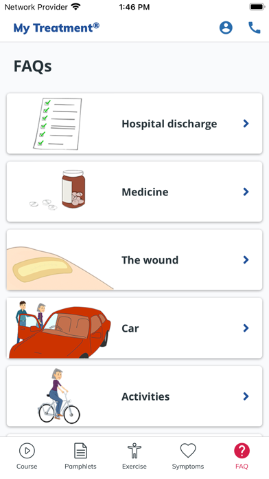 My Treatment App Screenshot