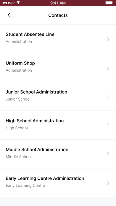 Flinders Connect Screenshot