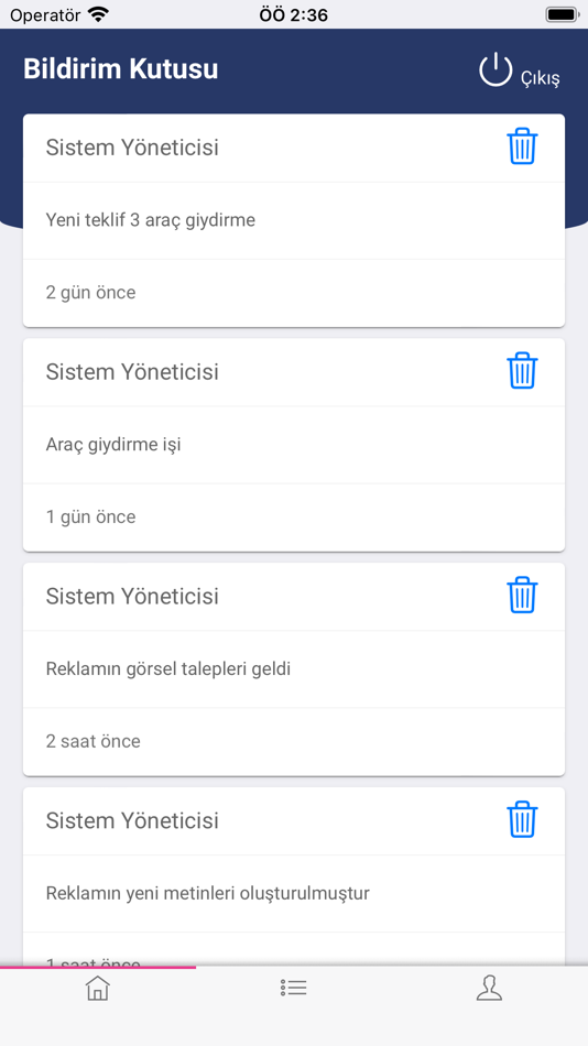 #2. Bildirim Kutusu (iOS) Podle: Salih Toprak