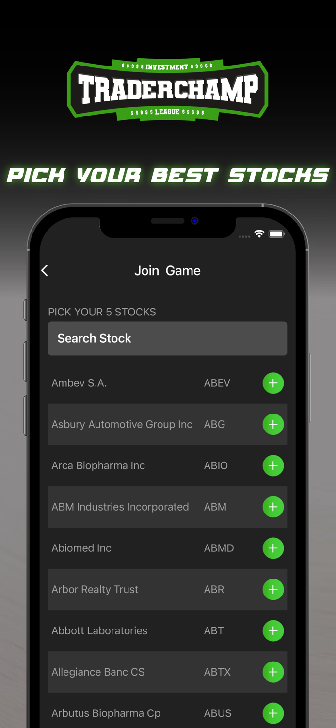 Trader Champ - Gamify Stocks