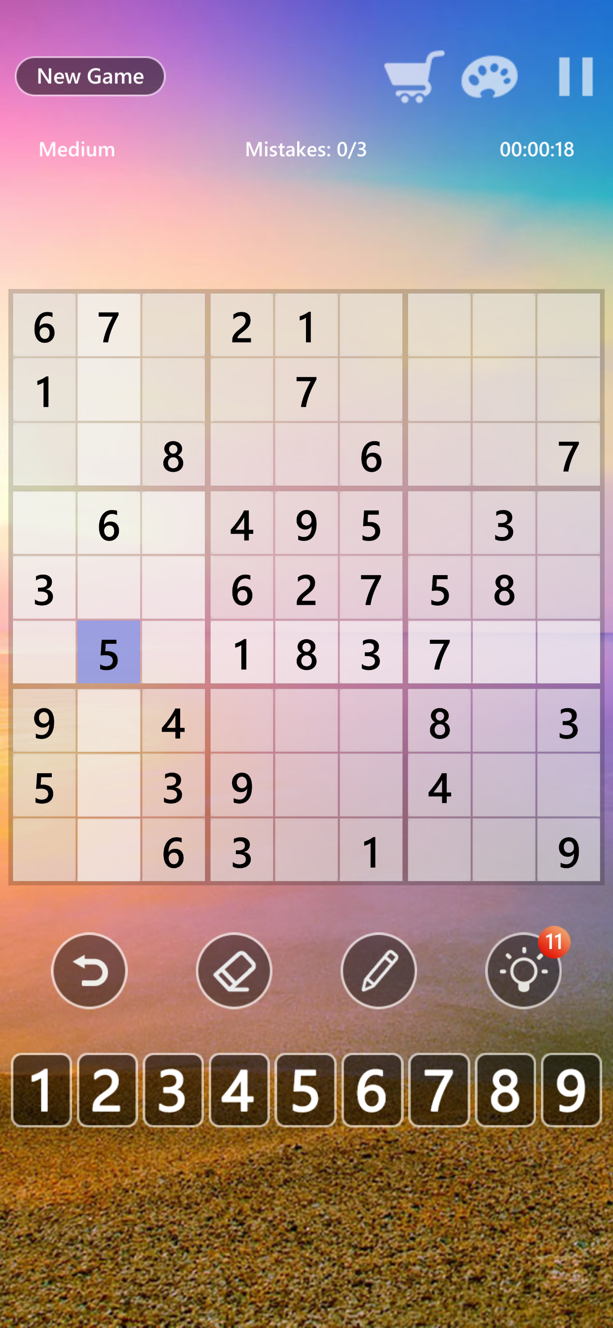 Sudoku - Number Puzzle